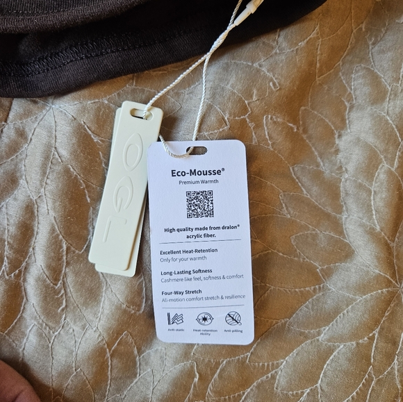 NWT OGL Women's Brown V-Neck Top - Picture 7 of 9